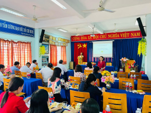 Tổ chức sinh hoạt chuyên môn Cụm 1 năm học 2023-2024.