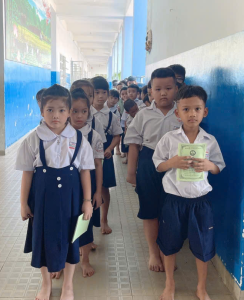 Trường TH Duy Tân khám sức khỏe học sinh