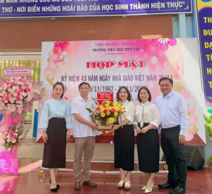 TRƯỜNG TIỂU HỌC DUY TÂN - HỌP MẶT KỶ NIỆM 43 NĂM NGÀY NHÀ GIÁO VIỆT NAM 20/11/1982-20/11/2025)