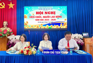 HỘI NGHỊ VIÊN CHỨC NĂM HỌC 2025 - 2026