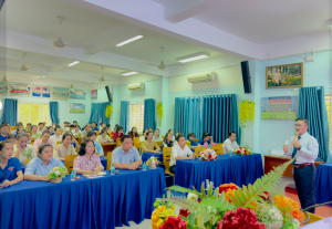 TRƯỜNG TIỂU HỌC DUY TÂN TÍCH CỰC THAM GIA TẬP HUẤN NÂNG CAO NHẬN THỨC, KỸ NĂNG AN TOÀN THÔNG TIN