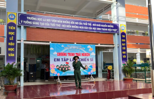 MỘT NGÀY EM LÀM CHIẾN SĨ