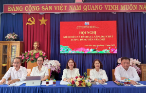 HỘI NGHỊ KIỂM ĐIỂM, ĐÁNH GIÁ VÀ XẾP LOẠI CHẤT LƯỢNG TỔ CHỨC ĐẢNG, ĐẢNG VIÊN NĂM 2025