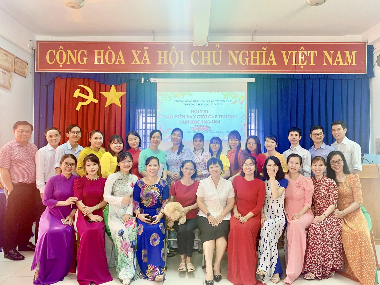 TRƯỜNG TH DUY TÂN TỔ CHỨC  HỘI THI GIÁO VIÊN DẠY GIỎI CẤP TRƯỜNG NĂM HỌC 2023-2024